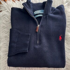 Ralph Lauren Men's Half Zip Sweater